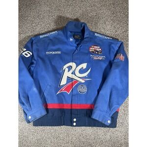 Vintage Stacy Compton RC‎ Cola Nascar Racing Jacket Chase Authentics Men's XL